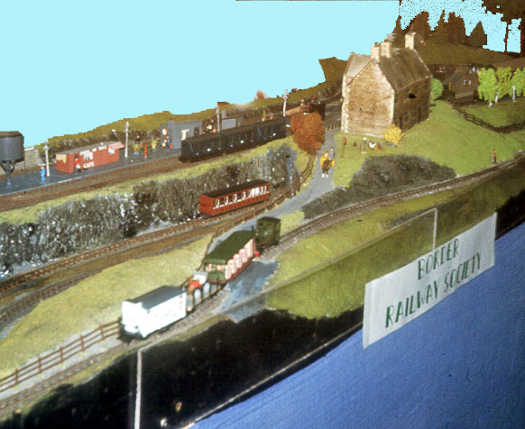 The club's first 009 layout was a version of the then popular 'Rabbit Warren' style.